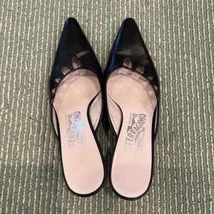 Salvatore Ferragamo black  shoes